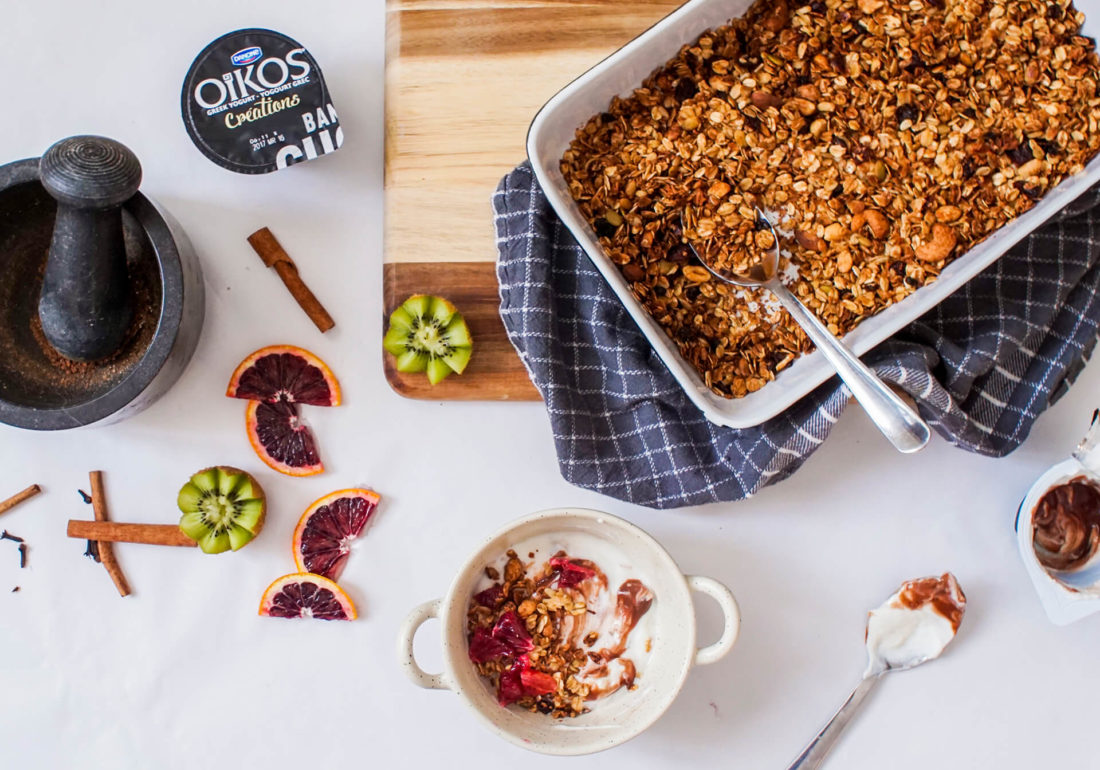 recette granola maison canneberge coco