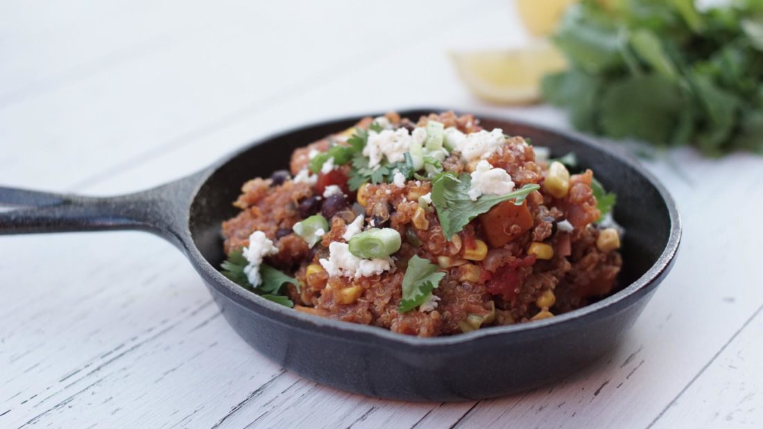 casserole de quinoa mexicaine mijoteuse, santé