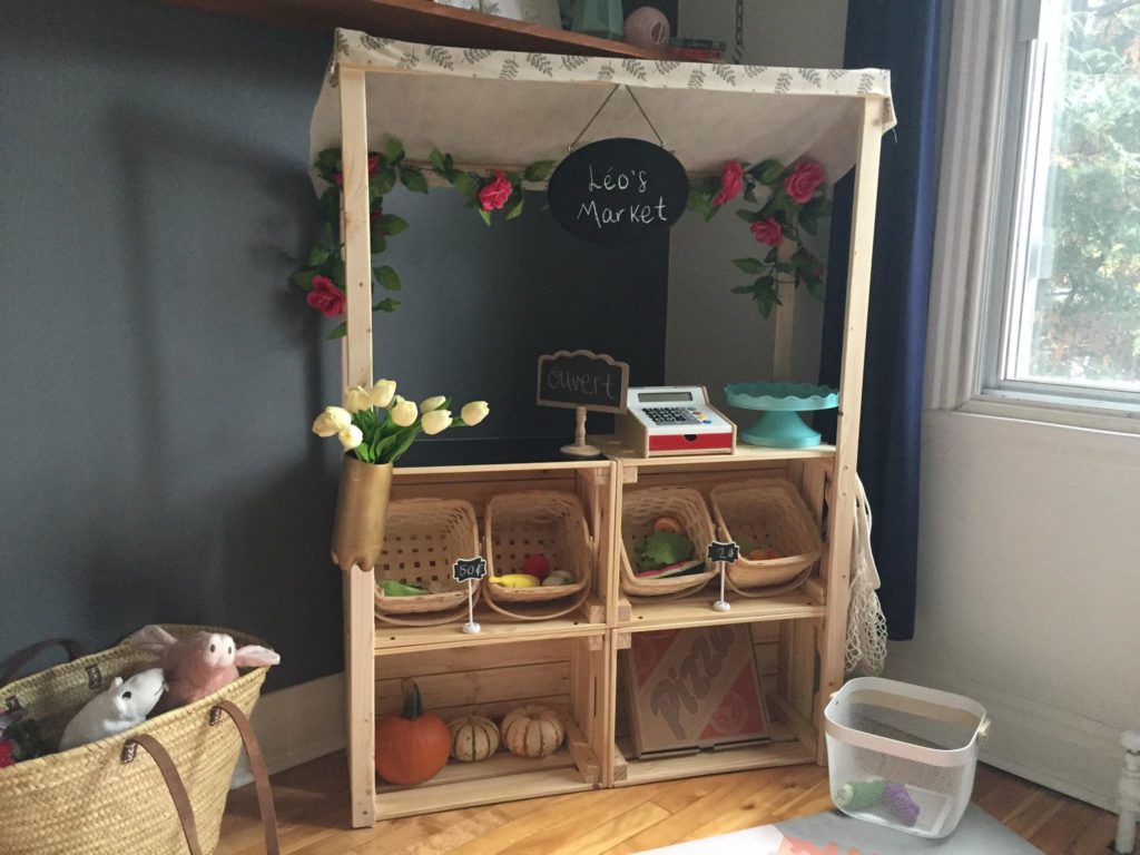 DIY : créer une épicerie (jolie) pour vos enfants