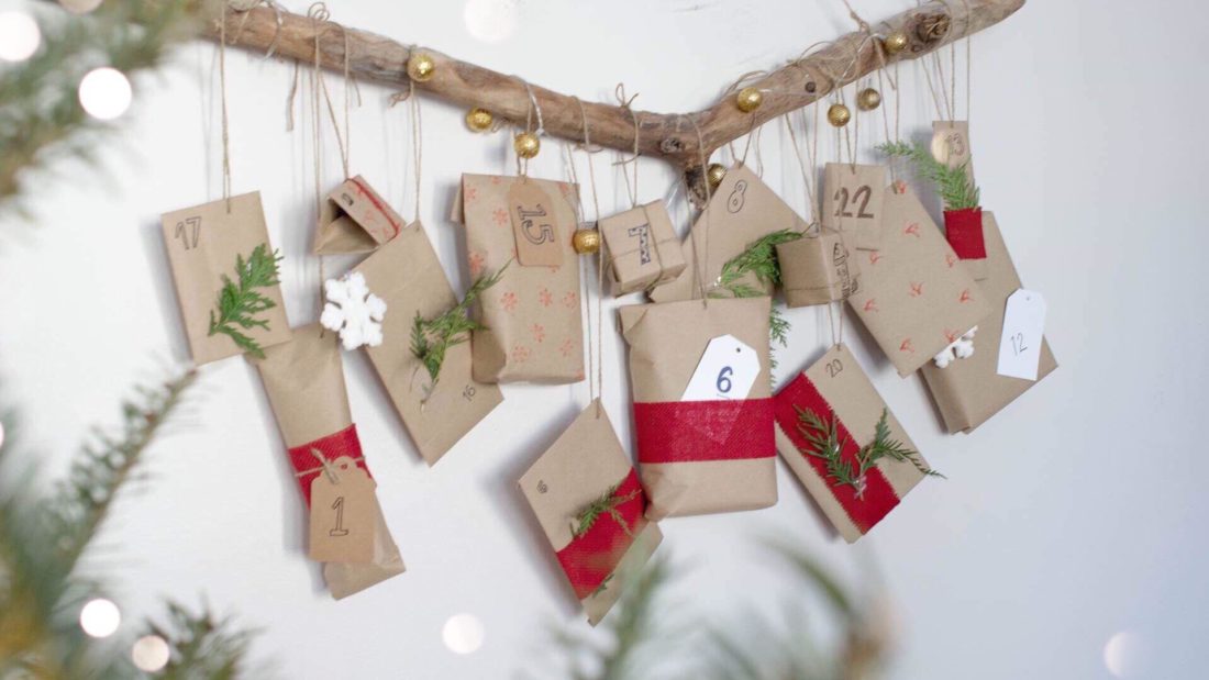 DIY calendrier avent famille