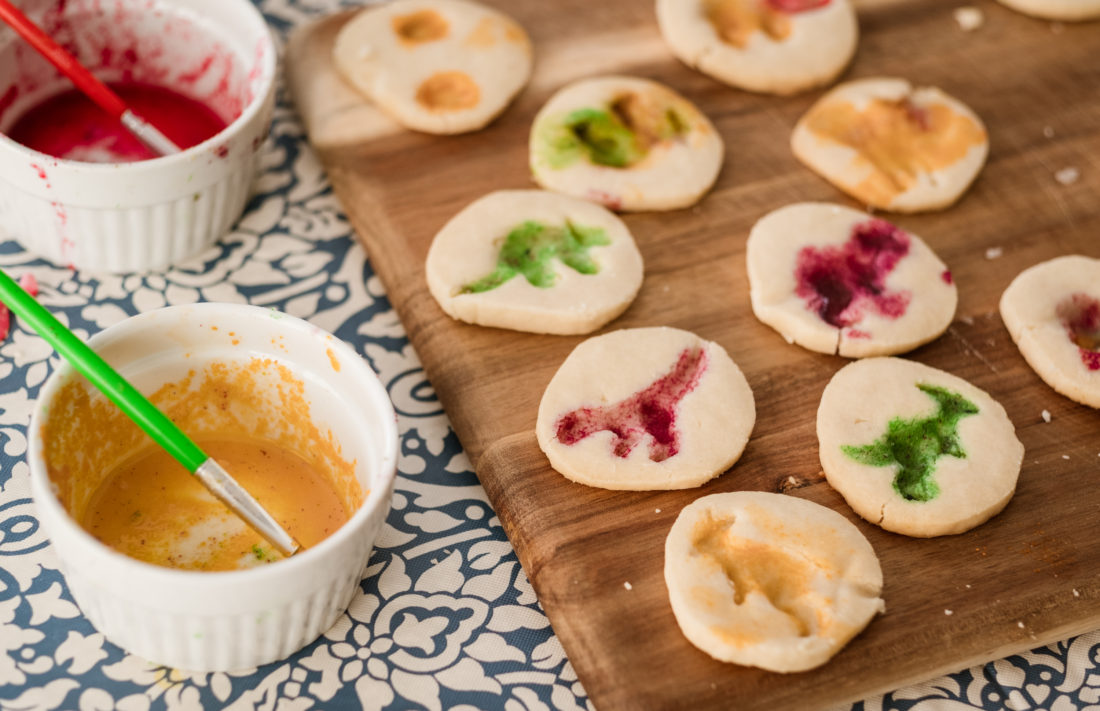 biscuits sablés de dinosaures